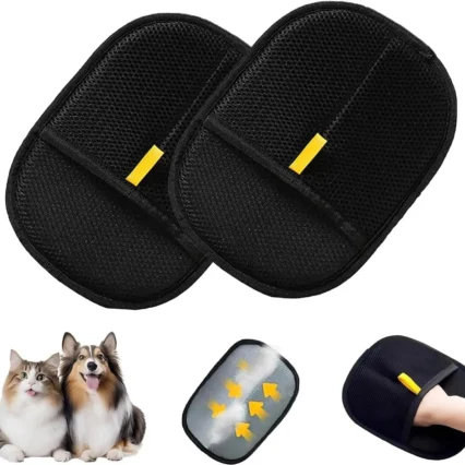 Guantes mágicos para depilación estática de mascotas, cepillo removedor de pelo, herramienta de depilación de gatos, cepillo de depilación, guantes de depilación