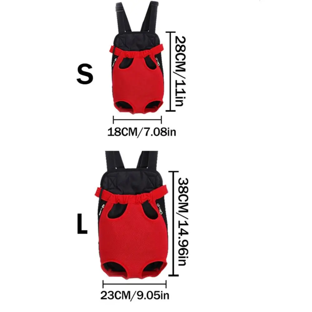 Mochila ajustable con patas delanteras para perros, mochila para mascotas, para perros pequeños, gatos y cachorros - Image 6