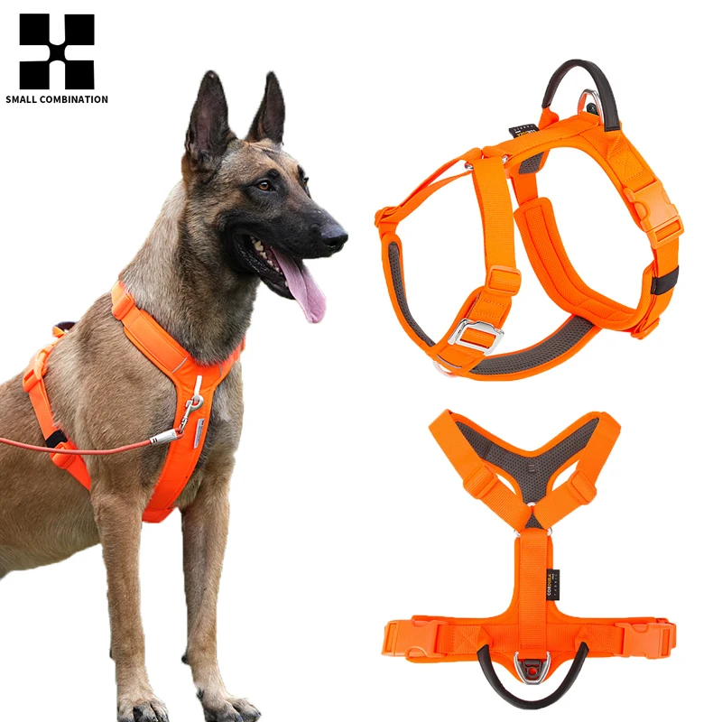 Arnés para mascotas sin tirones, arnés reflectante para perros pequeños, medianos y grandes, chaleco ajustable, transpirable, accesorios para perros de viaje al aire libre - Image 2