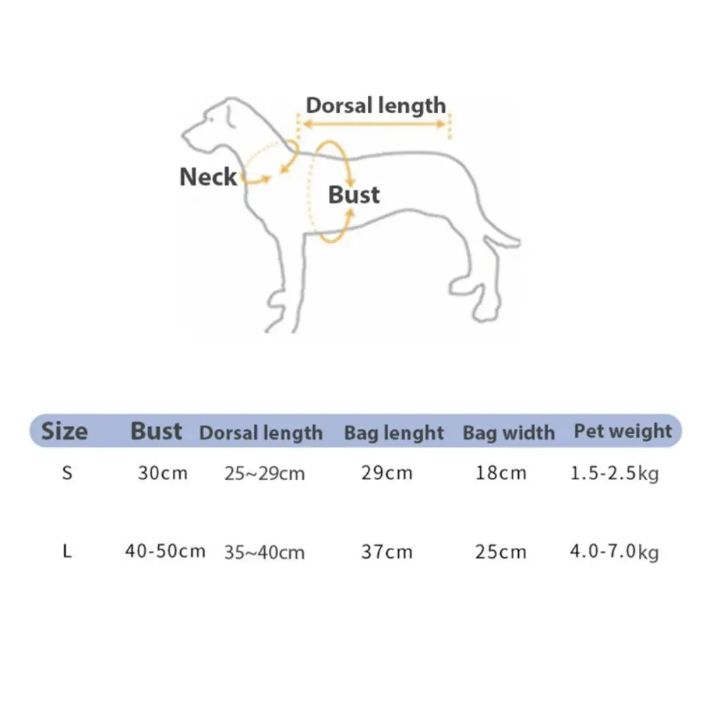 Mochila ajustable con patas delanteras para perros, mochila para mascotas, para perros pequeños, gatos y cachorros - Image 5